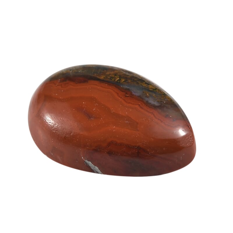 Slice Agate (Pear 10x7 mm) 1.50 ctw Loose Gemstone