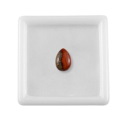 Slice Agate (Pear 10x7 mm) 1.50 ctw Loose Gemstone