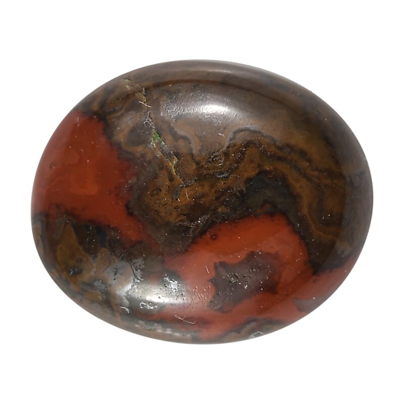 Slice Agate (Oval 10x8 mm) 4.10 ctw Loose Gemstone