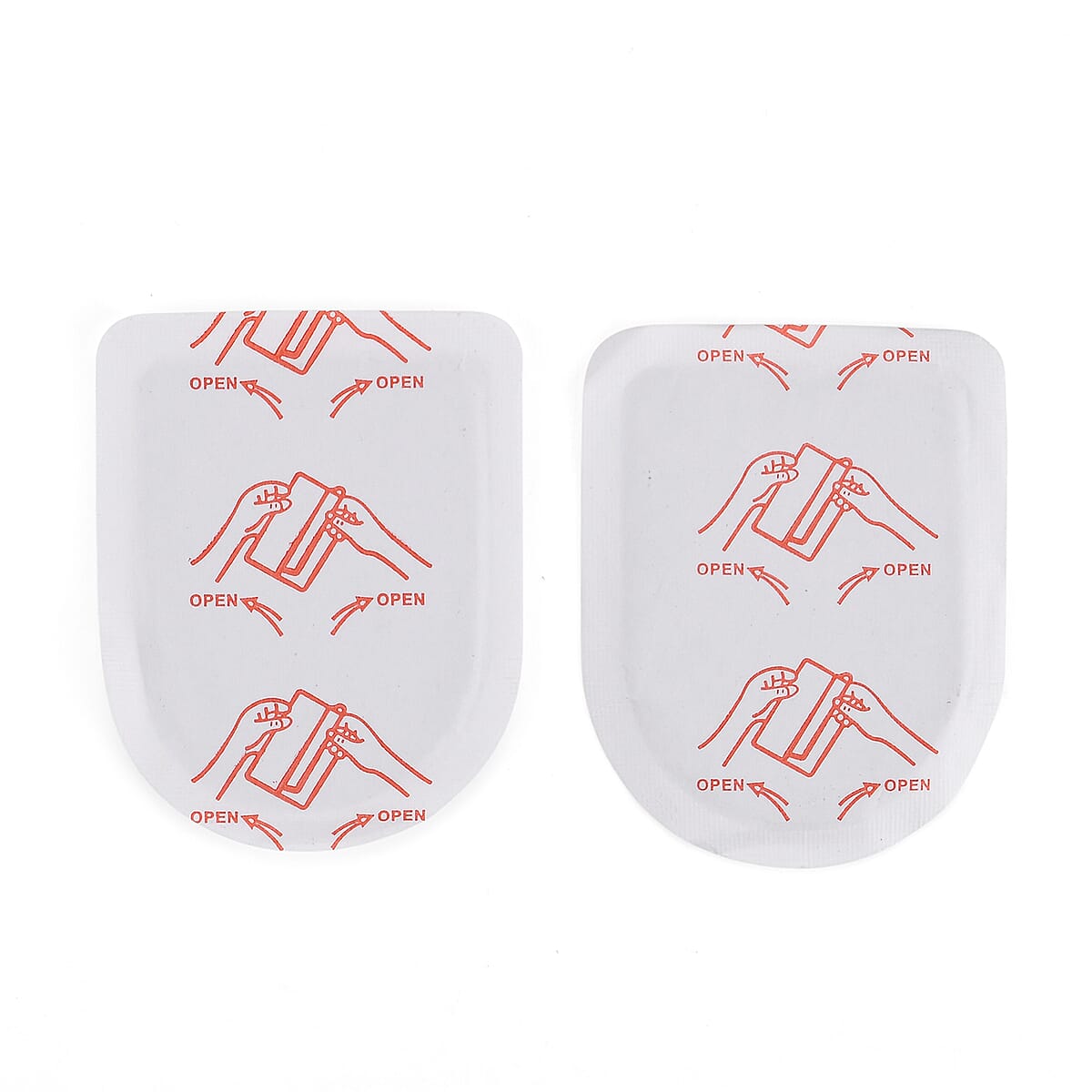 Livmore Set of 10pairs U Shape Foot Warmer - White image number 4