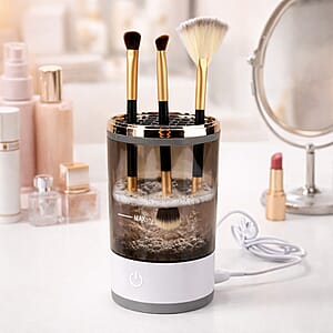 Livmore Makeup Brush Cleaner Machine- White