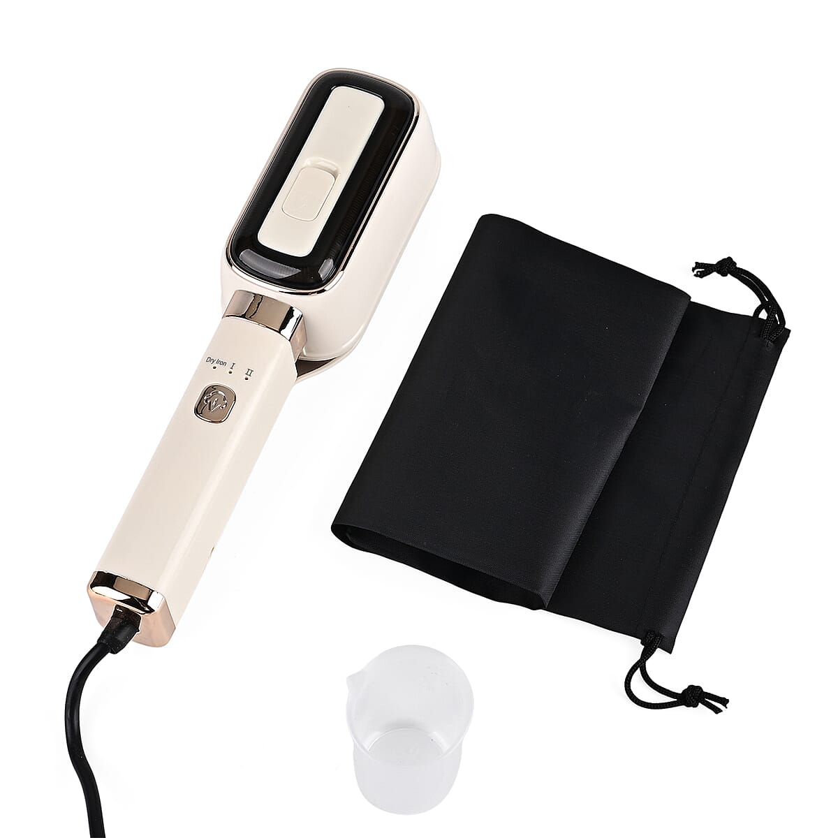 Livmore White Compact Handheld Steamer with Dual Adjustable Steam Modes and 60ml Water Tank (1000W, 100-120V, 220-240V, 50/60Hz) image number 7