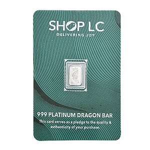 999 Platinum Dragon Bar 1 Grams
