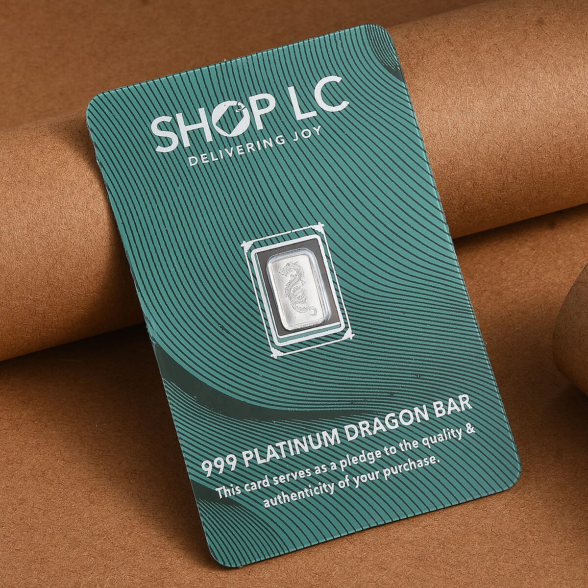 999 Platinum Dragon Bar 1 Grams image number 1