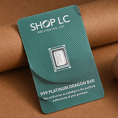 999 Platinum Dragon Bar 1 Grams
