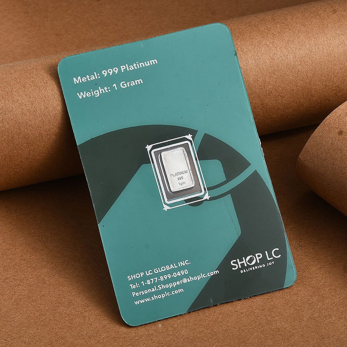 999 Platinum Tree of Life Bar 1 Grams image number 2