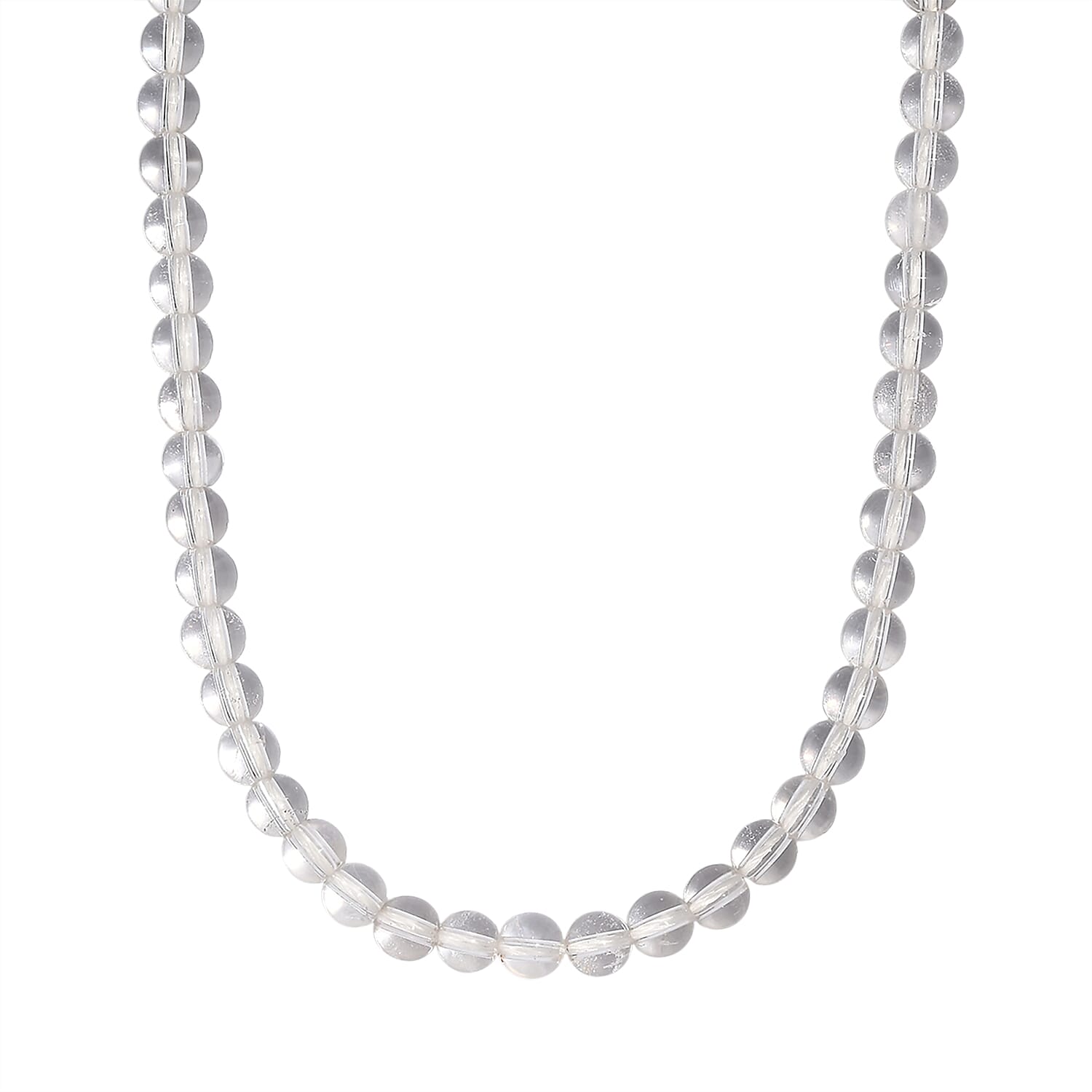 Crystal Necklace (18 Inches) in Stainless Steel