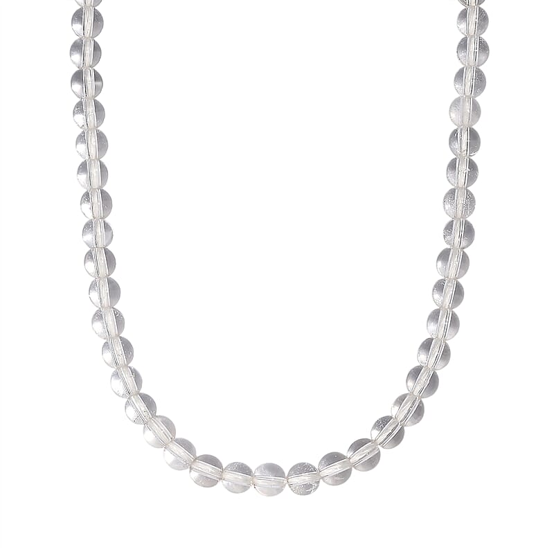 Crystal Necklace in Stainless Steel 18 Inches