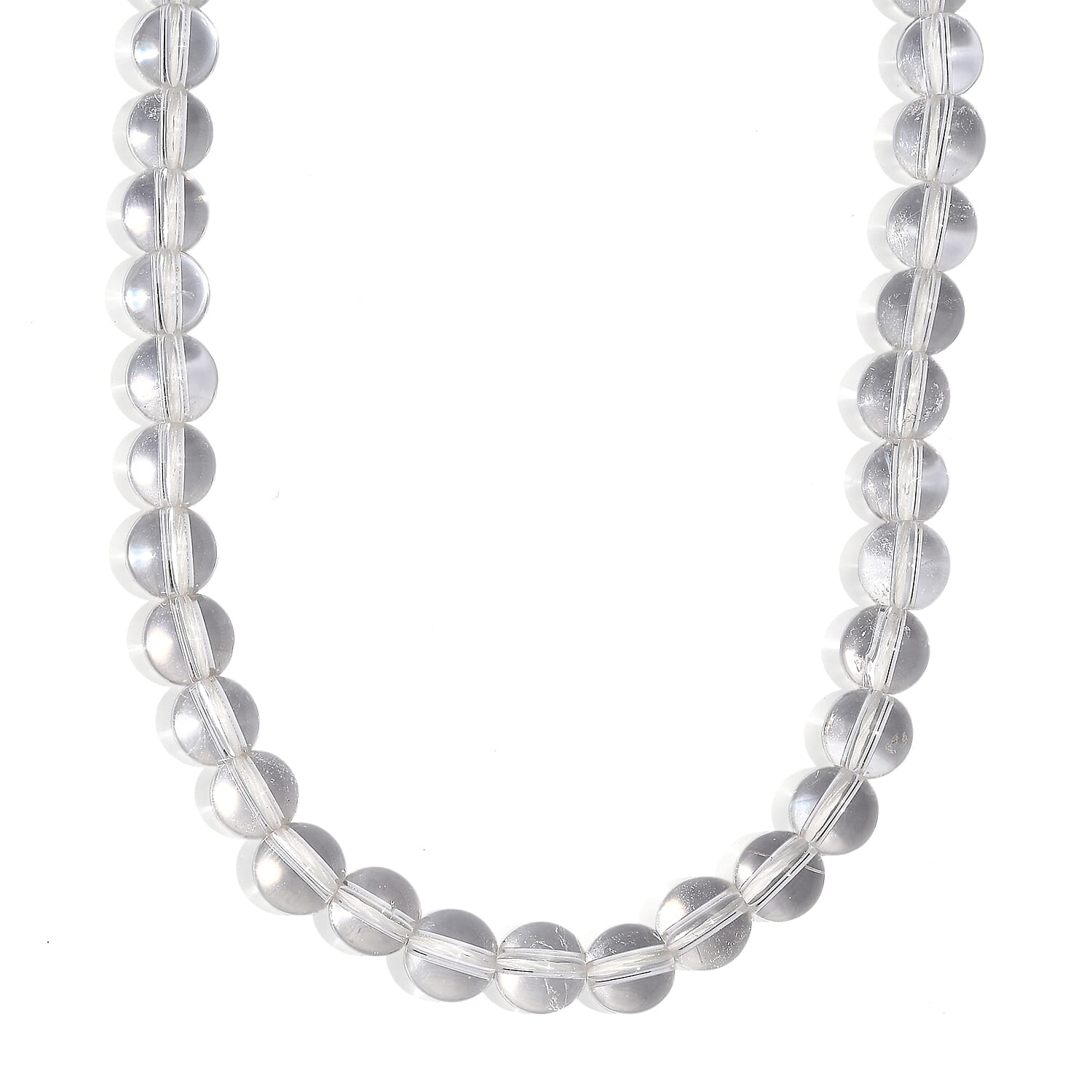 Crystal Necklace 18 Inch in Stainless Steel