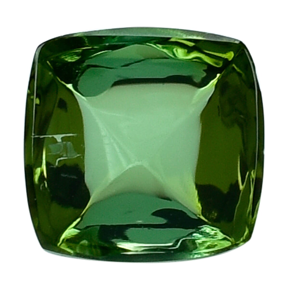 AAAA Green Tourmaline (Cush Free Size) 1.00 ctw image number 0