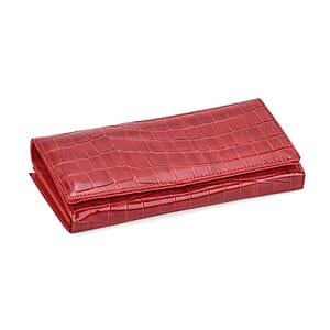 Tamsy Wine Faux Leather Wallet