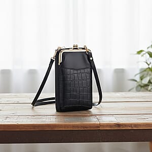 Tamsy Faux Leather Wallet Phone Bag