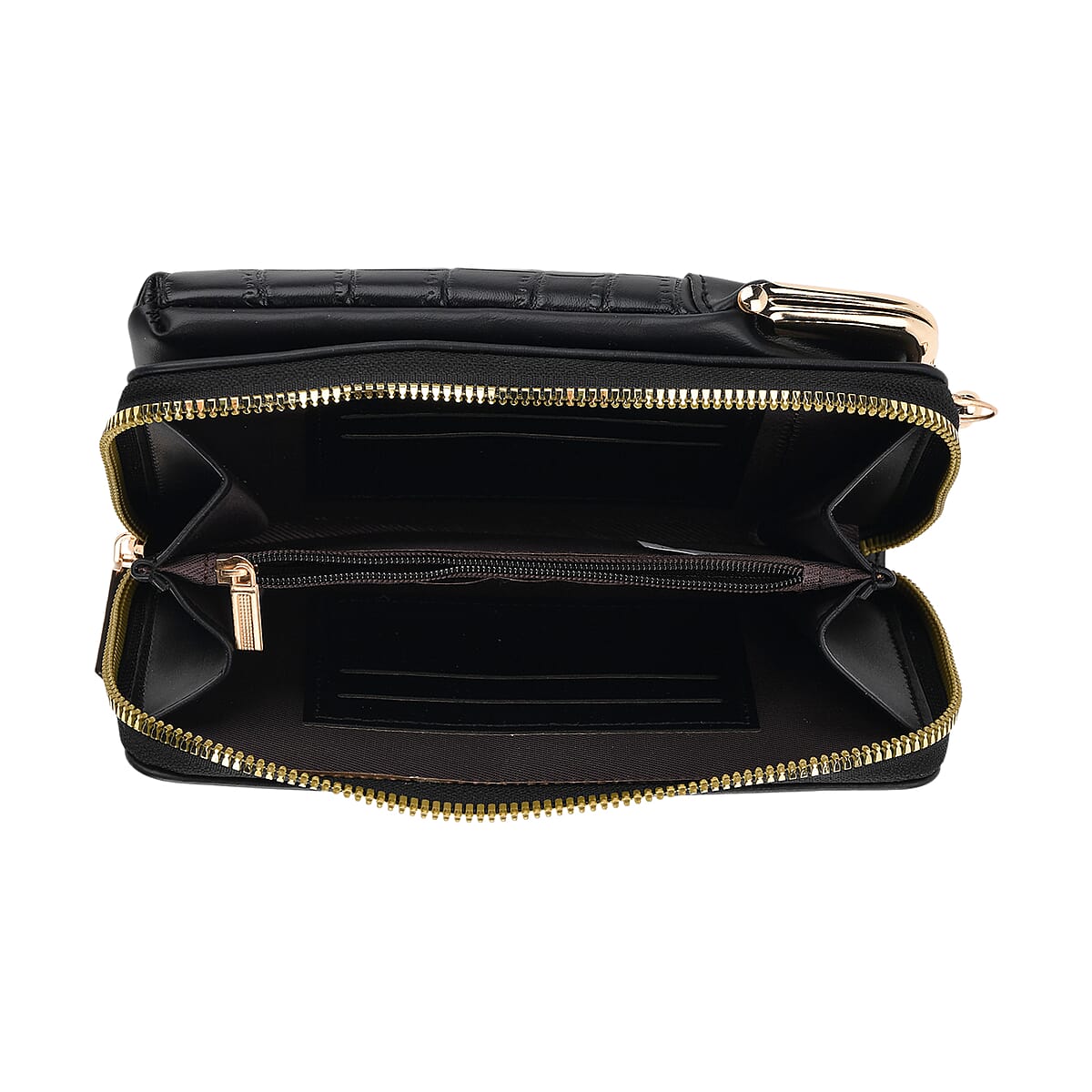 Tamsy Faux Leather Wallet Phone Bag image number 4