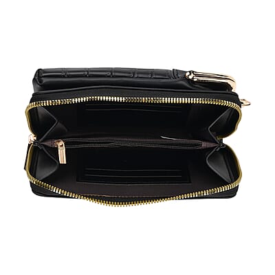 Tamsy Faux Leather Wallet Phone Bag