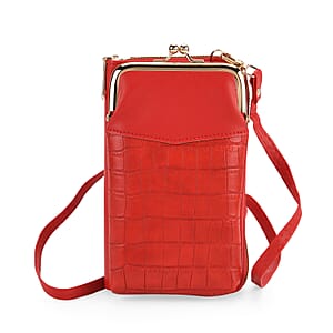 Tamsy Faux Leather Wallet Phone Bag