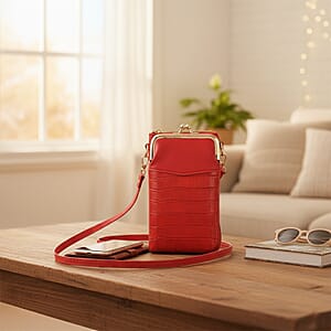 Tamsy Faux Leather Wallet Phone Bag