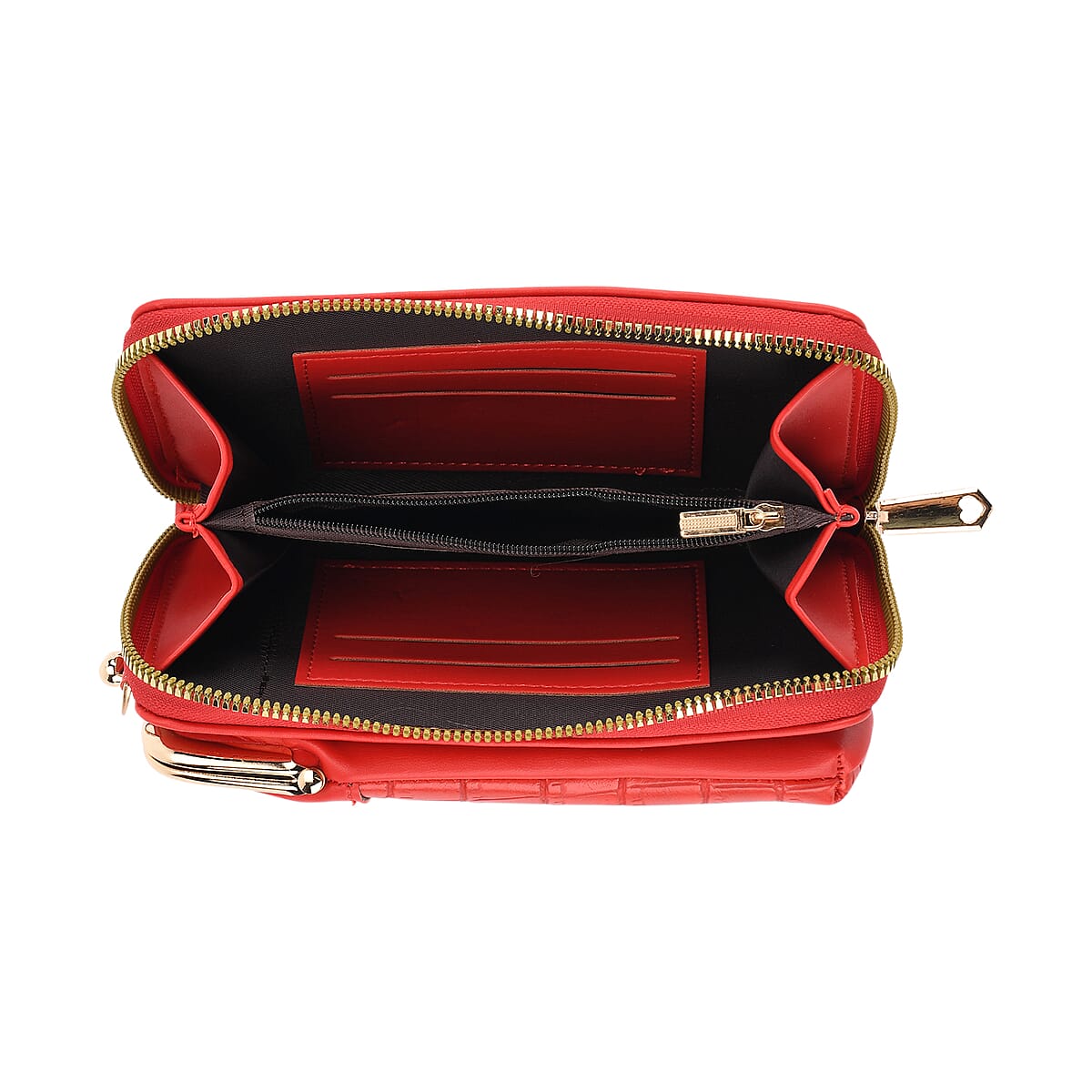 Tamsy Faux Leather Wallet Phone Bag image number 4