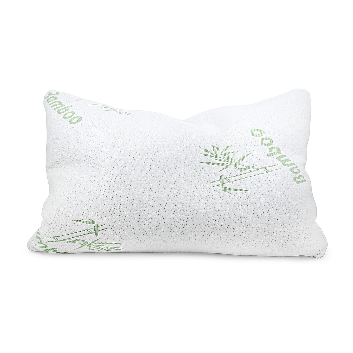 Closeout Botanical Comfort Anti-Microbial Bamboo Pillow -Queen image number 2