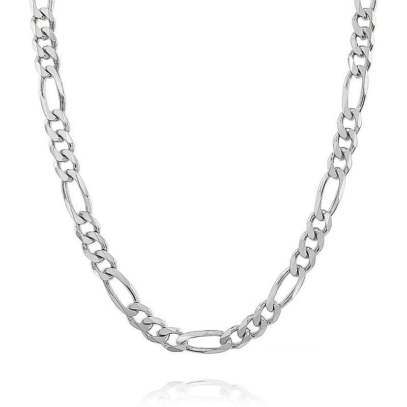 Italian made Sterling Silver Link Chain Necklace 12.9 Grams 24 Inches