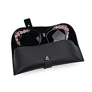 Gray UV400 Sunglasses with Black Frame