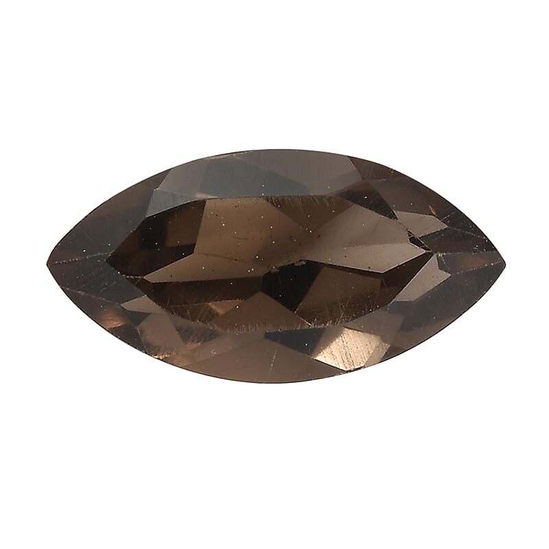 Brazilian Smoky Quartz (Mrq 12x6 mm) 1.48 ctw Loose Gemstone