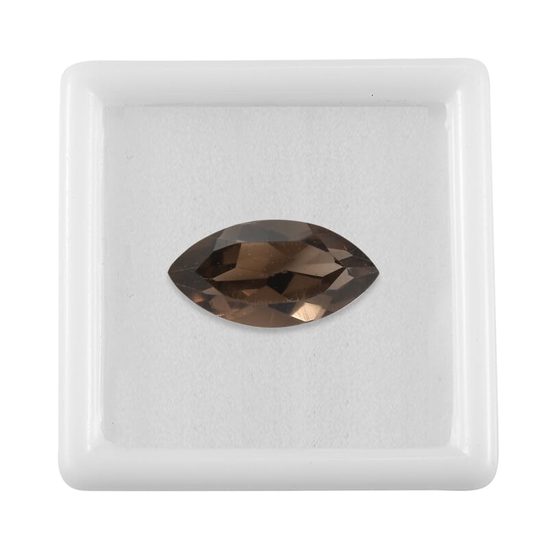 Brazilian Smoky Quartz (Mrq 12x6 mm) 1.48 ctw Loose Gemstone