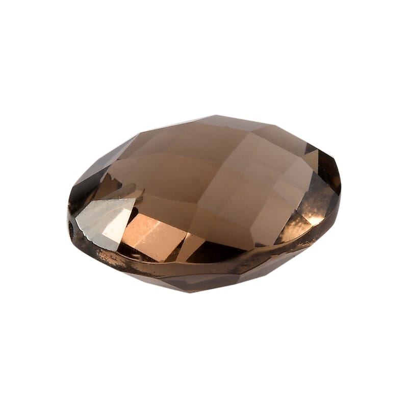 Brazilian Smoky Quartz (Oval 10x8 mm) 2.25 ctw Loose Gemstone