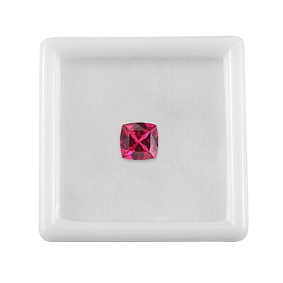 Lab Created Ruby (Cush 7x7 mm) 2.02 ctw Loose Gemstone