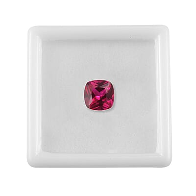 Lab Created Ruby (Cush 8x8 mm) 2.15 ctw Loose Gemstone
