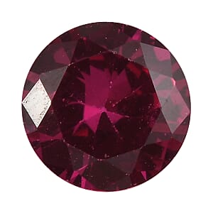 Lab Created Ruby (Rnd 7 mm) 1.40 ctw Loose Gemstone