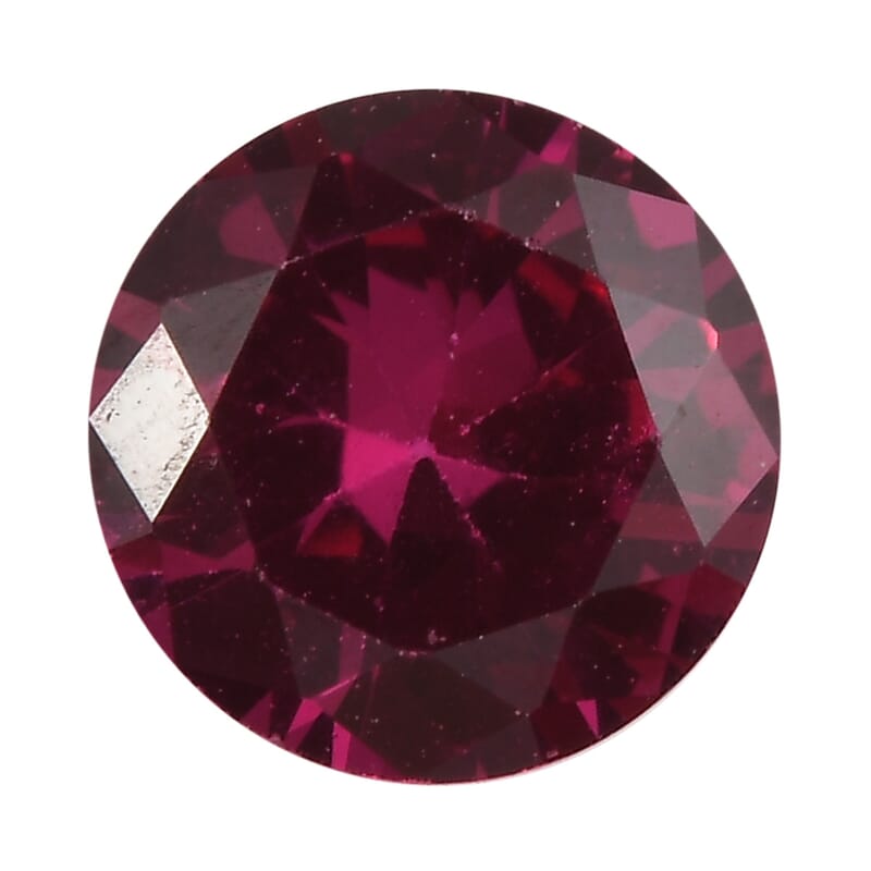 AA Lab Created Ruby (Rnd 7.5 mm) 3.55 ctw Loose Gemstone