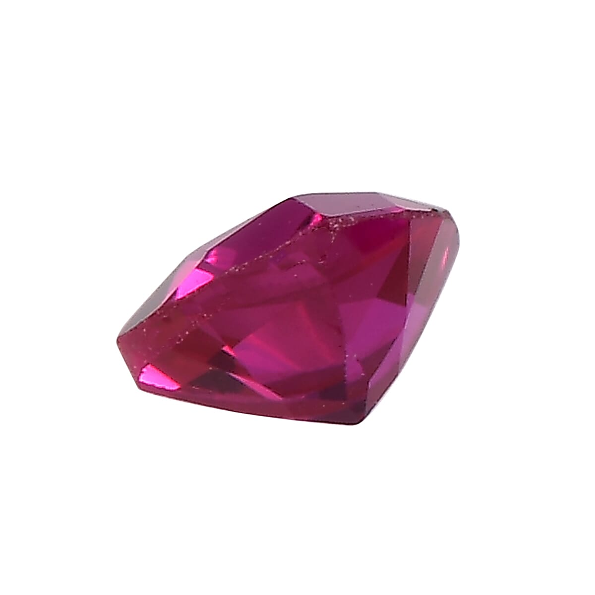 Set of 4 Lab Created Ruby (Trl 4 mm) 1.26 ctw Loose Gemstone image number 1