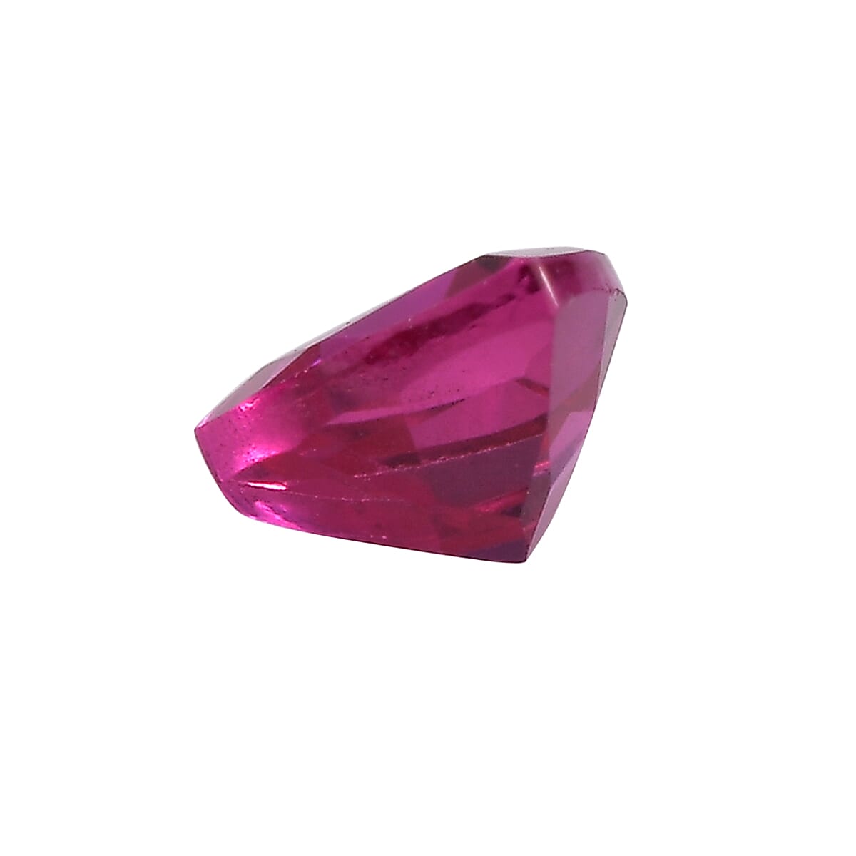 Set of 4 Lab Created Ruby (Trl 5 mm) 2.21 ctw Loose Gemstone image number 1