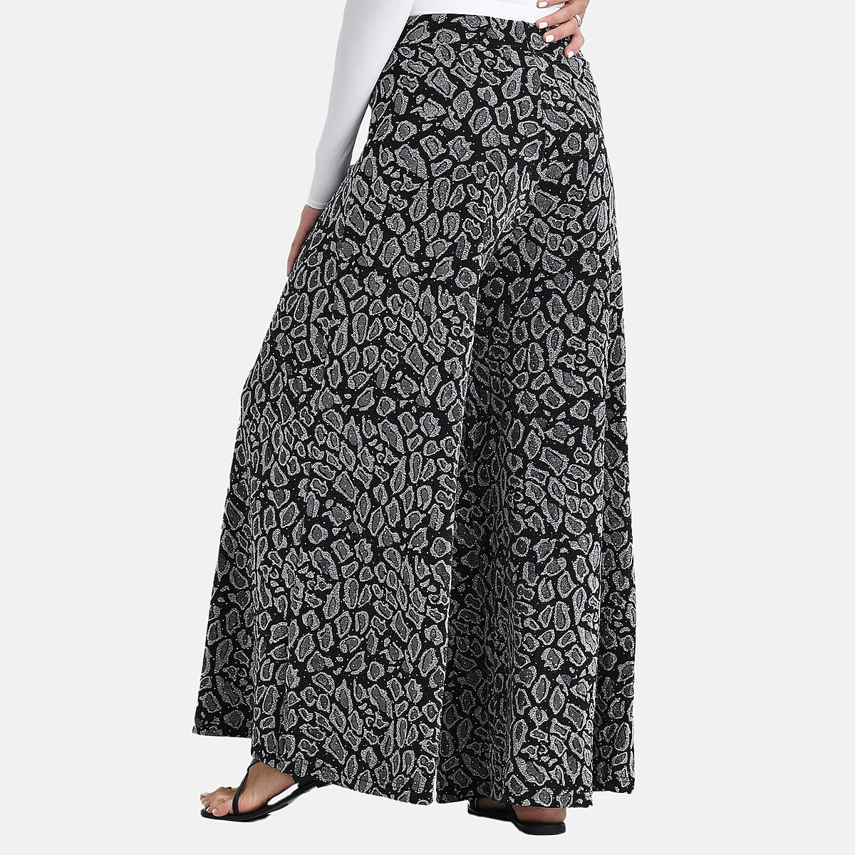 Doorbuster Tamsy Silver Printed with Crystal Waist - One Size Fits Most image number 3