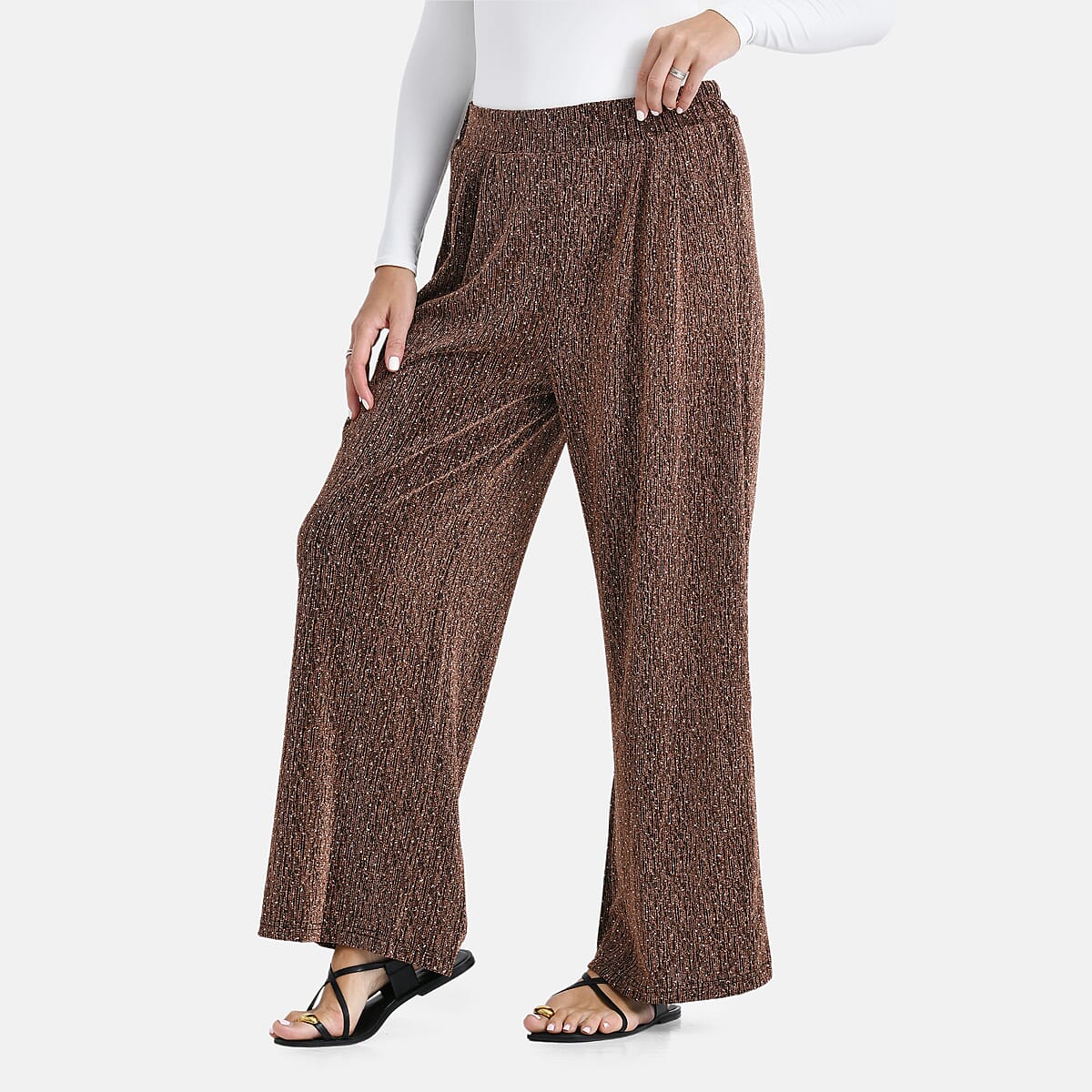 Doorbuster Tamsy Pink Sparkly Sequins, Print Pajama - One Size fits Most image number 2