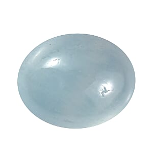 Milky Aquamarine (Ovl 11x9 mm) 3.50 ctw Loose Gemstone