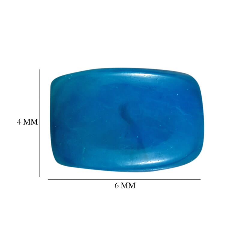 AA Opalina Set of 2 (Cush 6x4 mm) 0.77 ctw Loose Gemstone