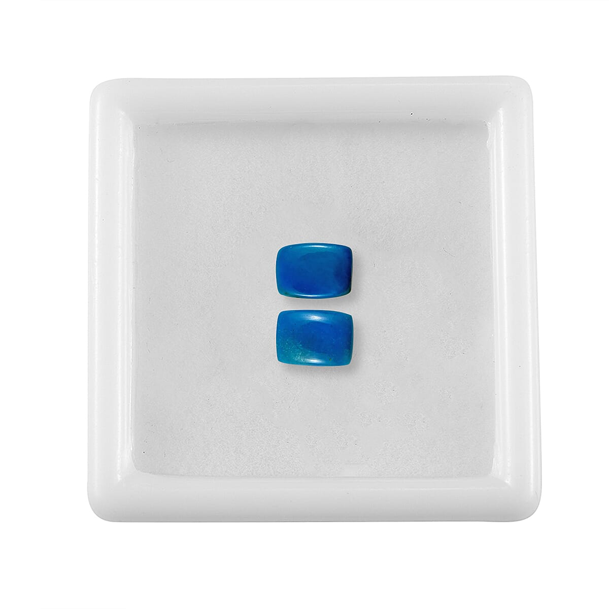 Opalina Set of 2 (Cush 7x5 mm) 1.29 ctw Loose Gemstone image number 2
