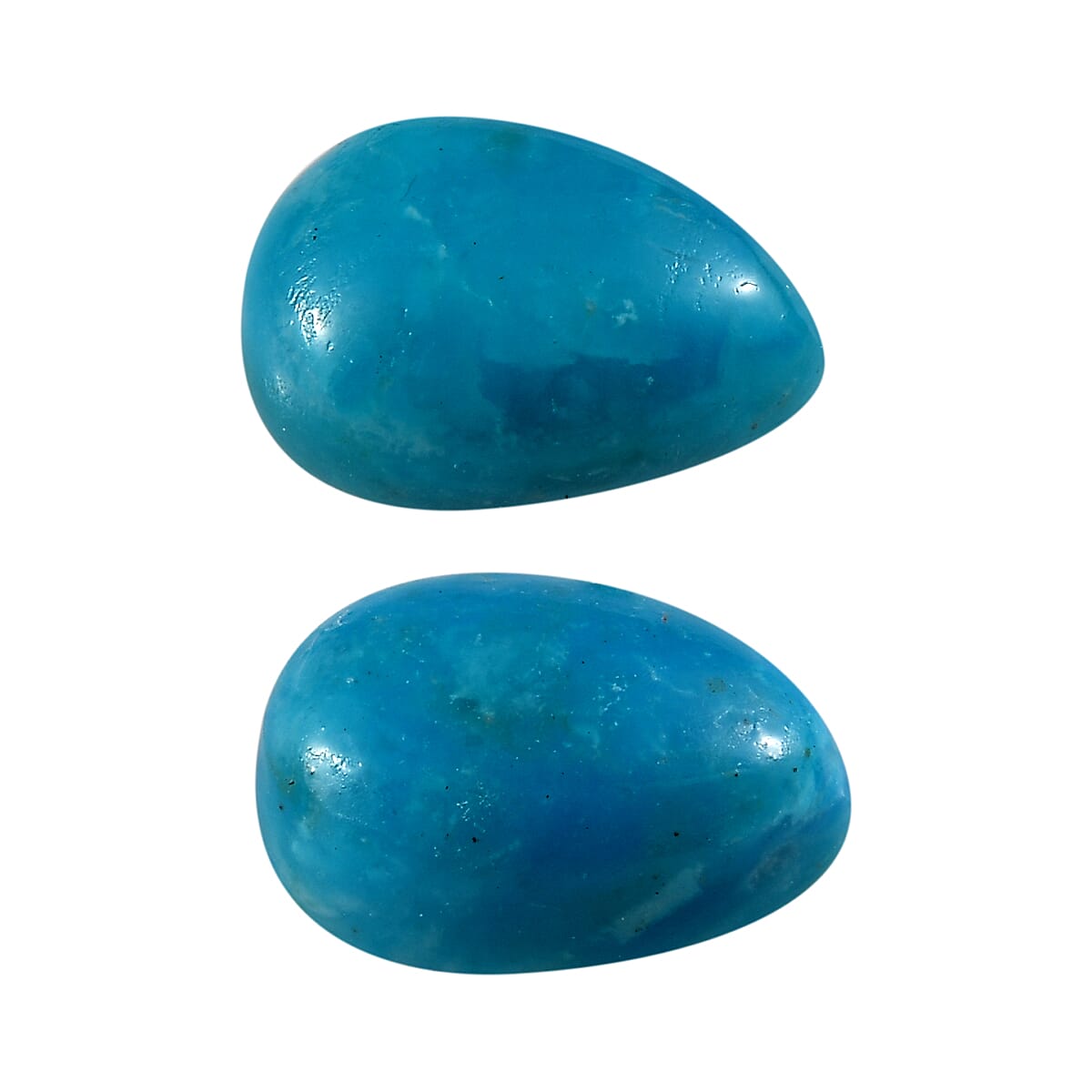 AA Opalina Set of 2 (Pear 7x5 mm) 0.92 ctw Loose Gemstone image number 1