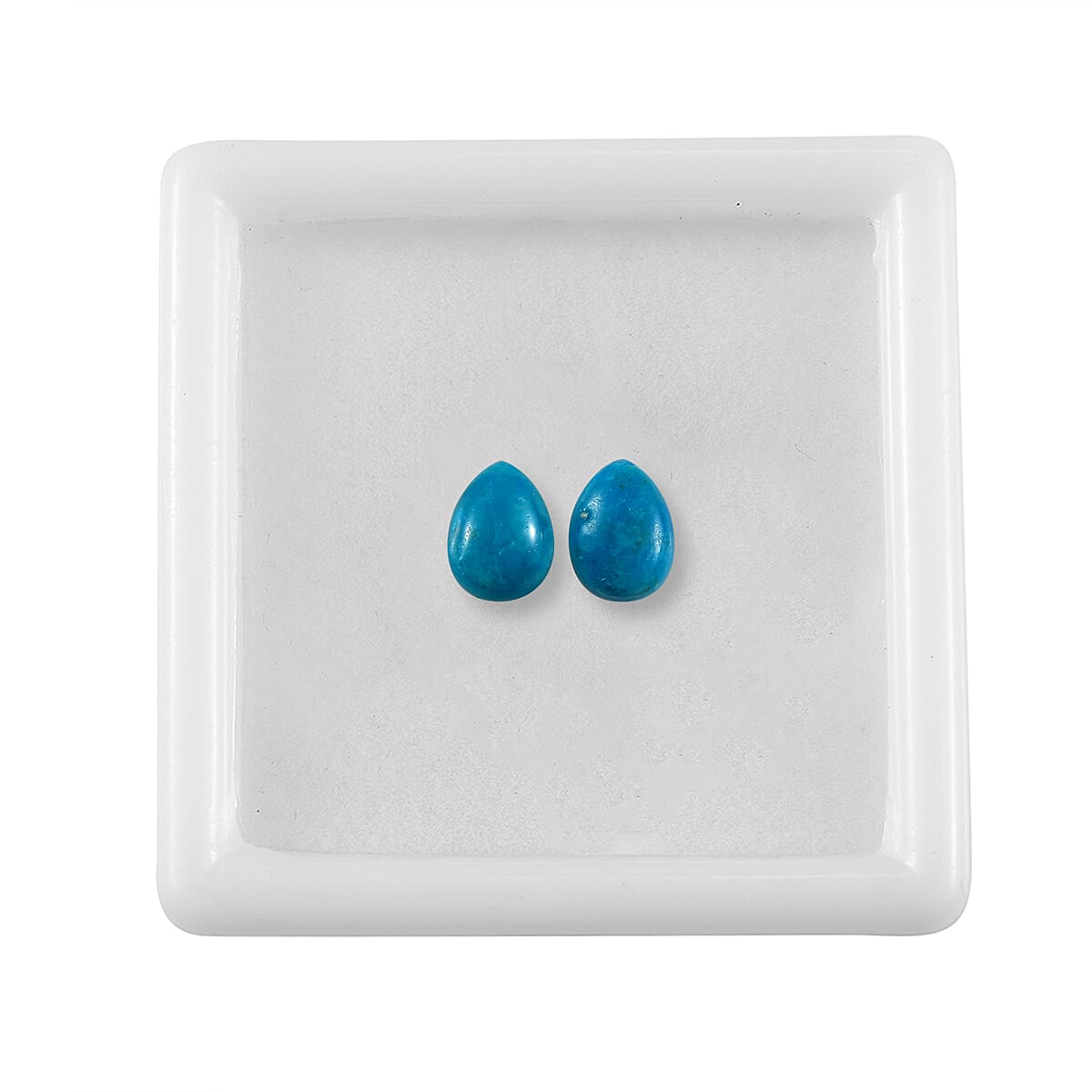 AA Opalina Set of 2 (Pear 7x5 mm) 0.92 ctw Loose Gemstone image number 2