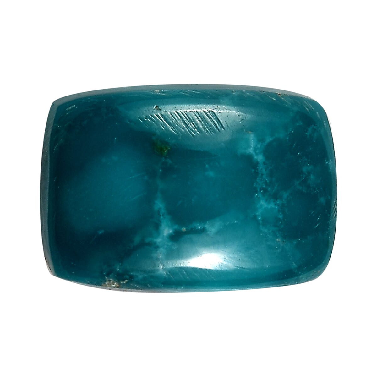 Sierra Nevada Turquoise (Cush 7x5 mm) 0.88 ctw Loose Gemstone image number 0
