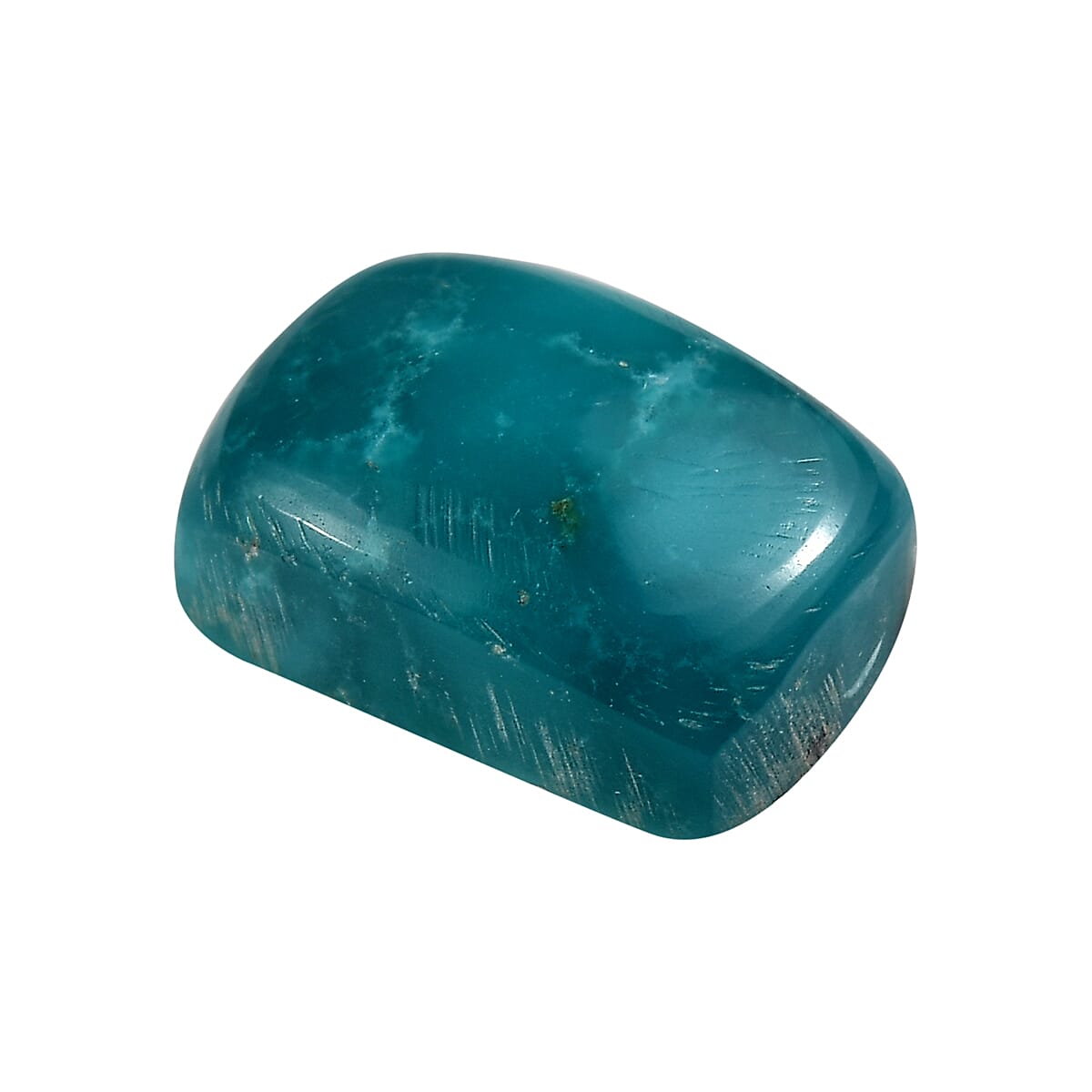 Sierra Nevada Turquoise (Cush 7x5 mm) 0.88 ctw Loose Gemstone image number 1