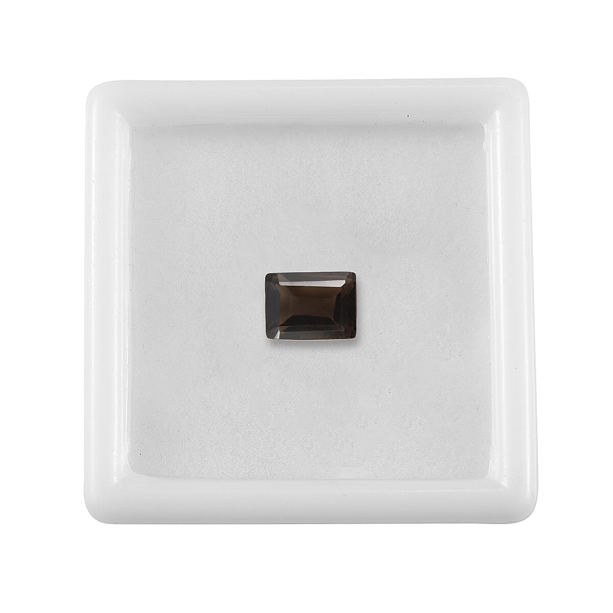 AA Brazilian Smoky Quartz (Oct 8x6 mm) 1.22 ctw Loose Gemstone image number 2