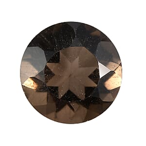 Brazilian Smoky Quartz (Rnd 6 mm) 0.65 ctw Loose Gemstone