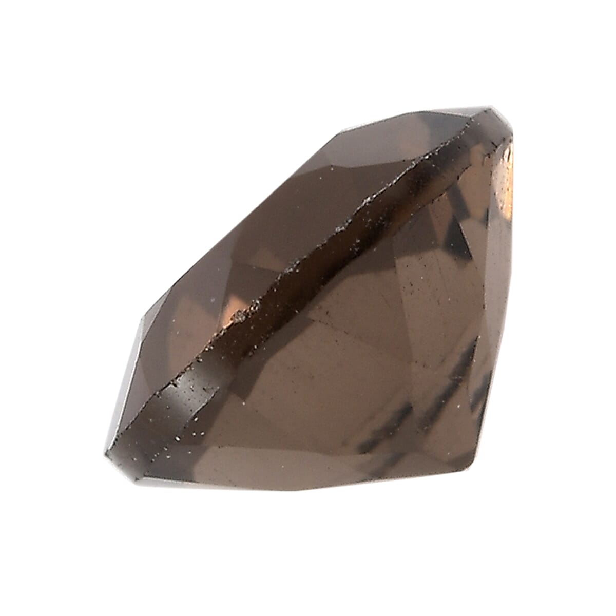 Brazilian Smoky Quartz (Rnd 6 mm) 0.65 ctw Loose Gemstone image number 1