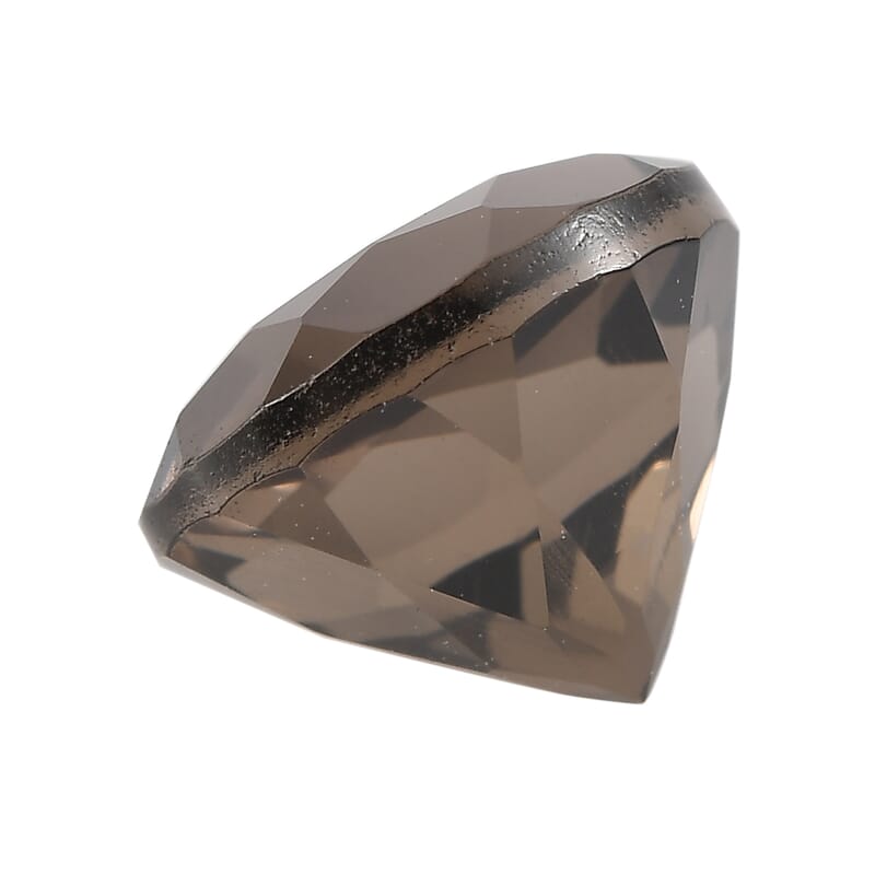 Brazilian Smoky Quartz (Rnd 9 mm) 2.11 ctw Loose Gemstone