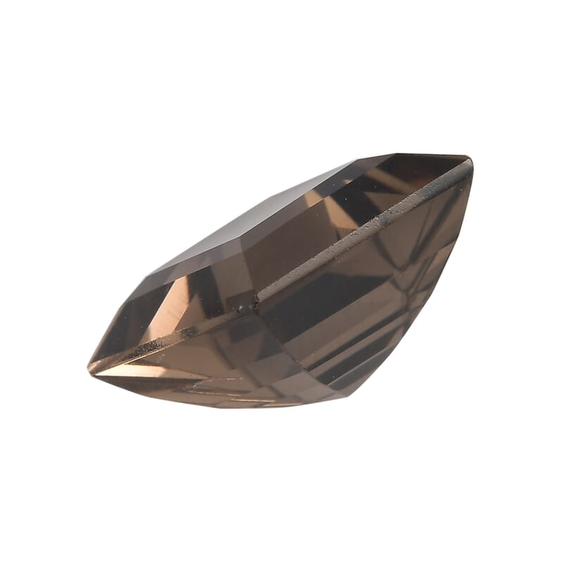 AA Brazilian Smoky Quartz (Sqr 10 mm) 3.75 ctw Loose Gemstone