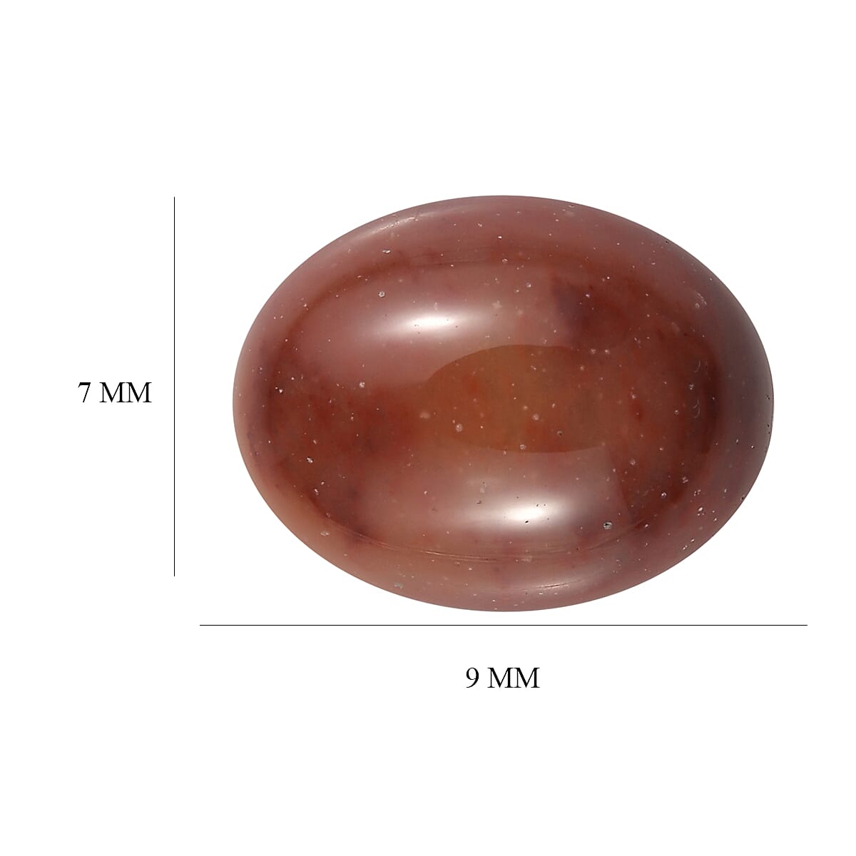 Kennedy Range Mookite (Ovl 9x7 mm) 1.40 ctw Loose Gemstone image number 3
