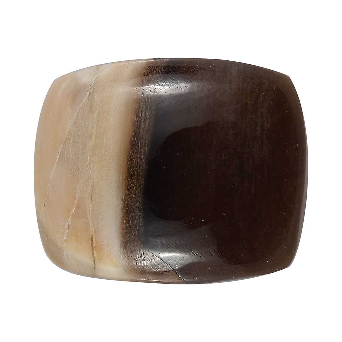 Peanut Wood Jasper (Cush 11x9 mm) 2.96 ctw Loose Gemstone image number 0