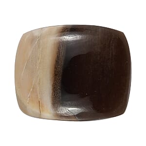 Peanut Wood Jasper (Cush 11x9 mm) 2.96 ctw Loose Gemstone